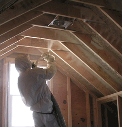 Topeka KS attic spray foam insulation